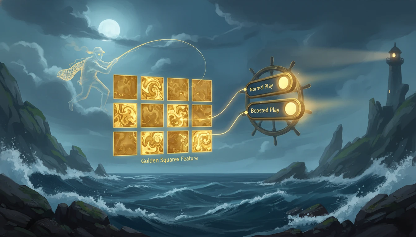 Le Fisherman – Golden Squares Feature and Boosted Play Modes