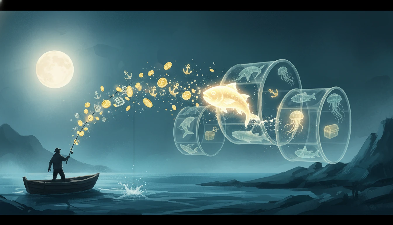 Le Fisherman – Testing Bonus Features in Free Play Mode